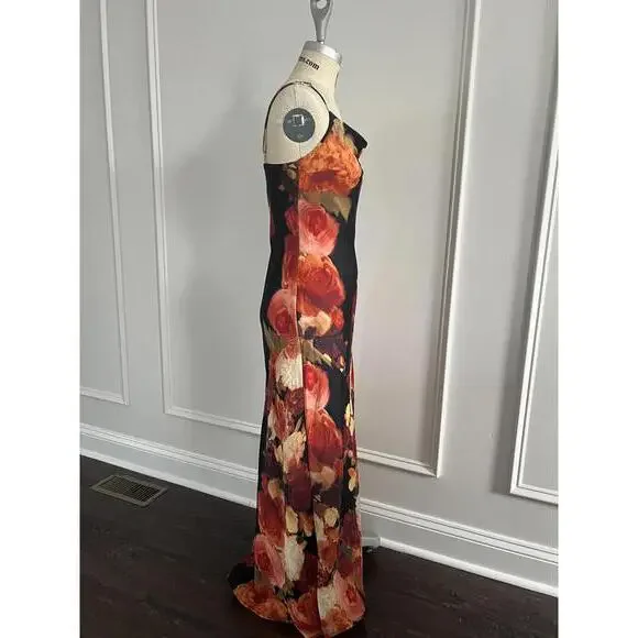 Anthropologie x Resa - Floral Print Maxi Dress with Spaghetti Straps, Size M - Picture 7 of 13